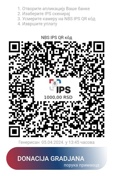 QR NBS IPS kod